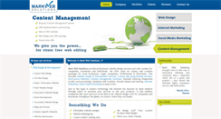 Desktop Screenshot of markwebsolutions.com